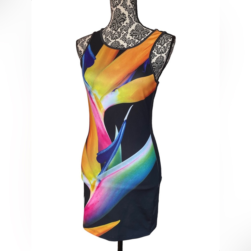 Revolve x Lovers + Friends Bodycon Racerback Dress. - Picture 2 of 6